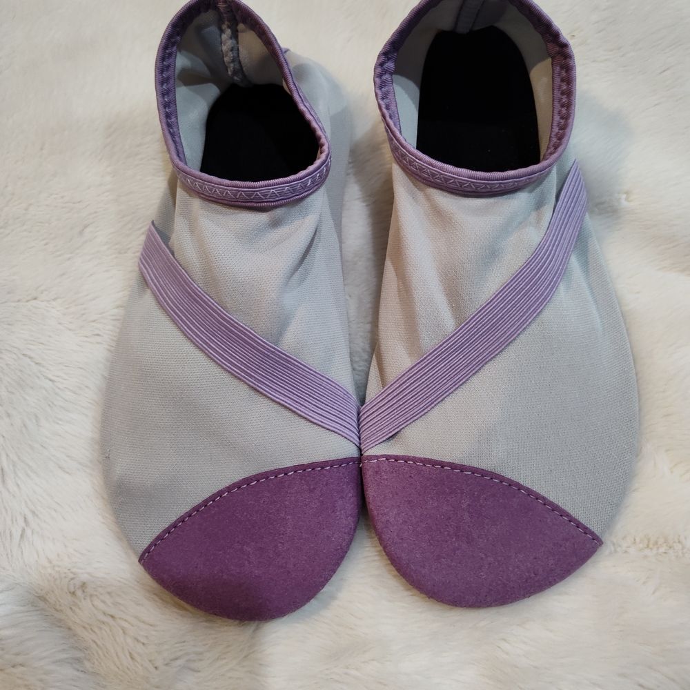 Fitkicks Purple and Gray Women's Water Shoes